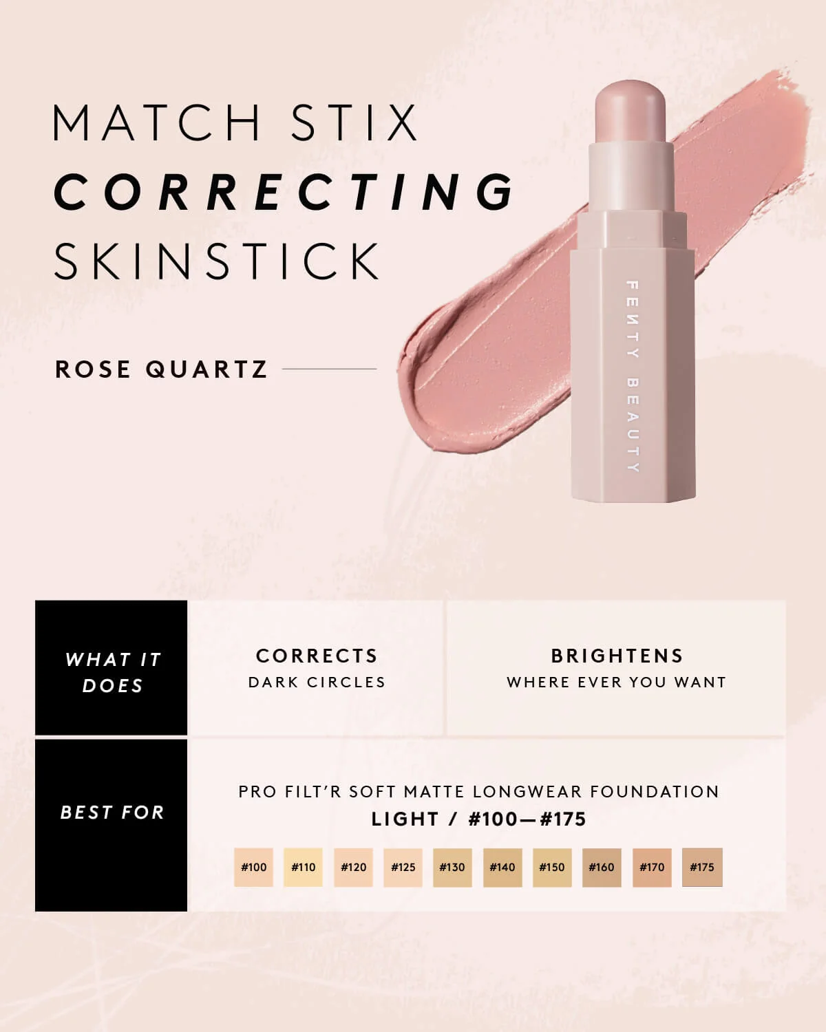 Match Stix Correcting Skinstick — Rose Quartz - Image 3