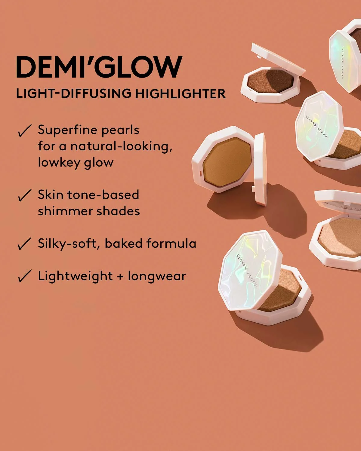Demi'glow Light-Diffusing Highlighter — Trophies in Truffle - Image 5
